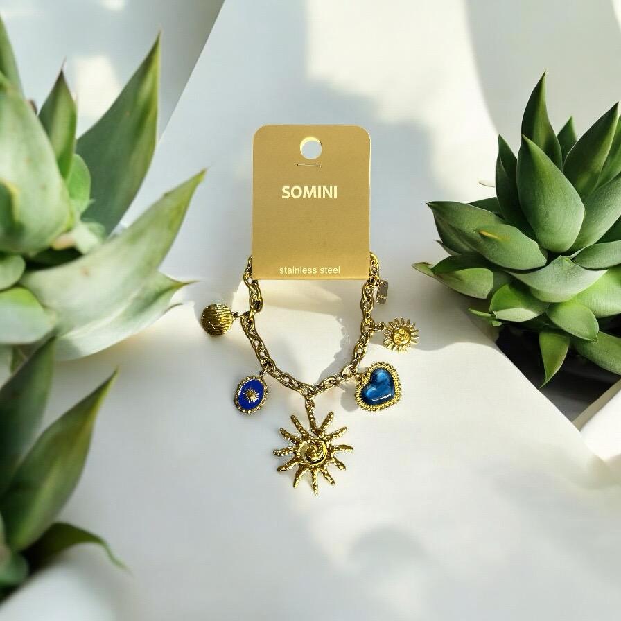 Bracelets doré acier inoxydable